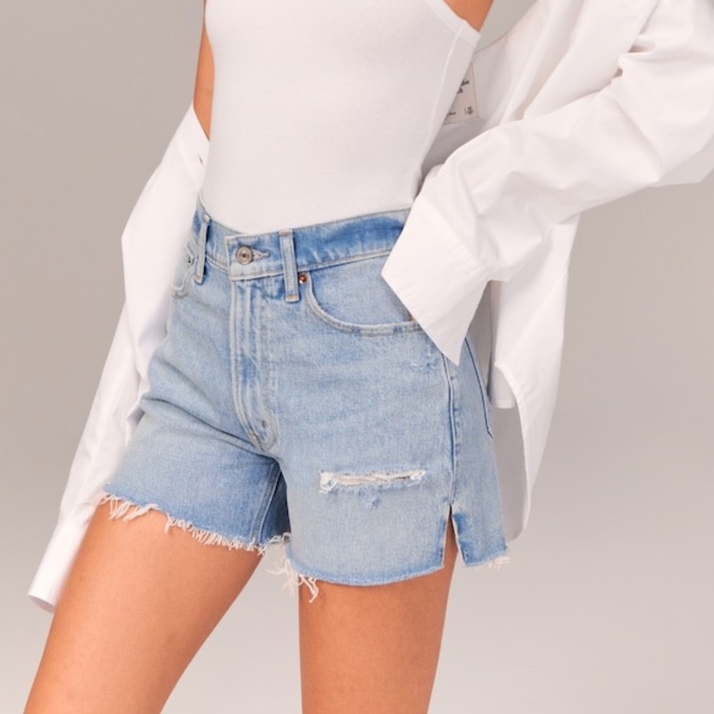 High Waisted Mom Shorts